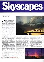 article on atmospheric optics published in a bicycling magazine! in the League of American Bicyclists Magazine for summer 2001