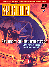 Electronics and the Stars, IEEE Spectrum Aug 1995 - real-time astronomical instrumentation and adaptive optics